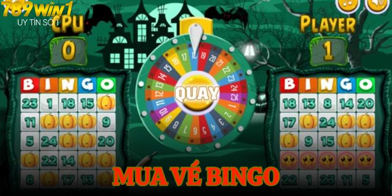 Hướng dẫn chơi bingo bước đầu là mua vé Bingo